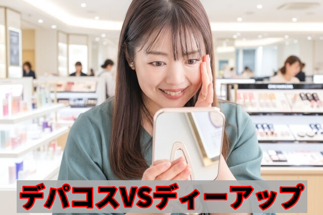 ディーアップとデパコスの違いは？価格・品質・購入体験を徹底比較